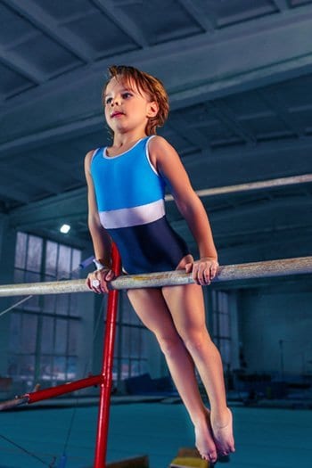 Bibowa Adjustable Gymnastics Bar,Folding Gymnastics Trainning Kip Bar for Home for Age 3-8 Years Old 