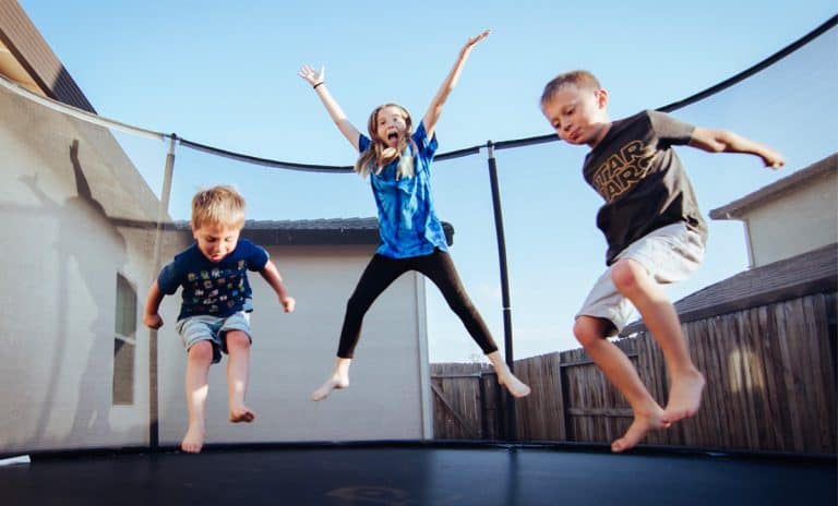 trampolining for toddlers
